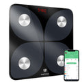 Body Fat Scale, Smart Bathroom Weight Scale, BMI Body Composition Monitor, High Precision Health Analyzer with Smartphone App for Fitness Tracking 400 Lbs/180 Kg