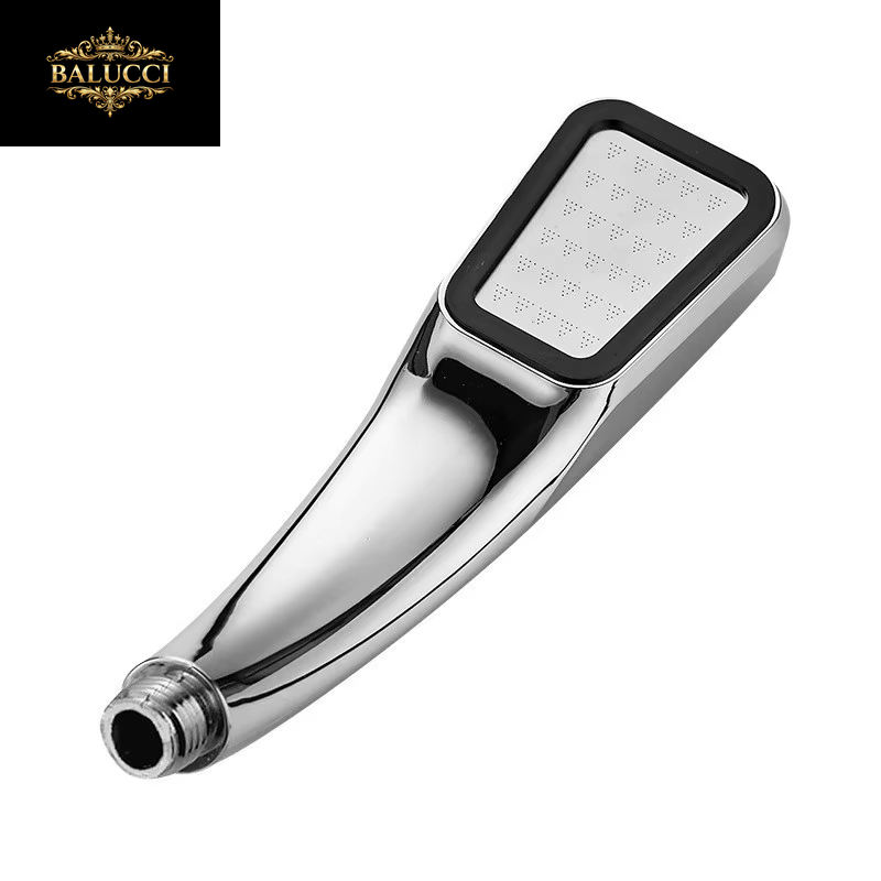 300 Holes Pressurized Showerhead Hand Hold Square Shower Head Water Saving Rainfall Spray Nozzle Bathroom Accessories